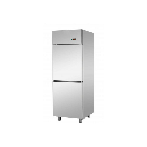 REFRIGERATED CABINET GN 2/1 MONOBLOCK IN STAINLESS STEEL WITH 2 DOORS