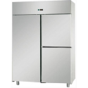 MONOBLOC REFRIGERATED CABINET IN STAINLESS STEEL WITH 1 DOOR AND 2 DOORS FOR 60x40 cm TRAYS - Temperature -18 / -22 C