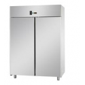 STATIC GN 2/1 STAINLESS STEEL CABINET WITH 2 DOORS - Temperature 0 / 10 C