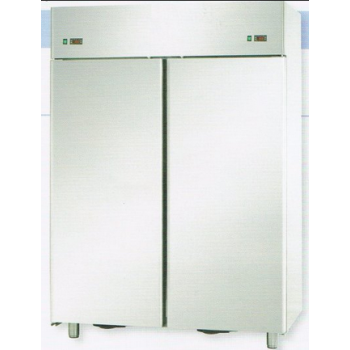 DOUBLE TEMPERATURE STAINLESS STEEL REFRIGERATED COMBINATION CABINET WITH 2 DOORS - Temperature -18 / -22 C