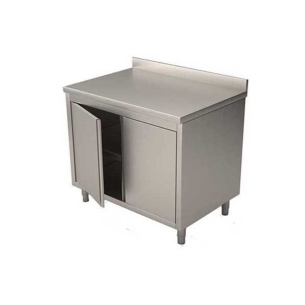 CABINET TABLE WITH HINGED DOORS 70 CM DEPTH WITH BACKPACK