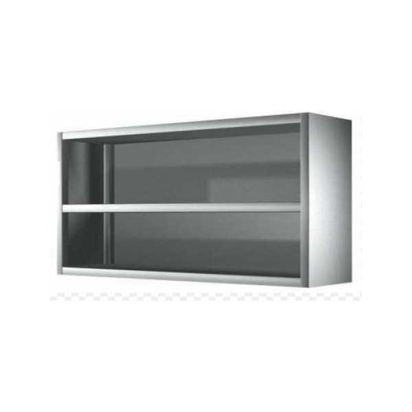 OPEN HANGING CABINET IN STAINLESS STEEL