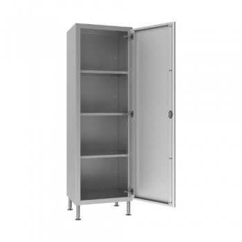 STORAGE CABINET WITH DEEP HINGED DOORS. 500