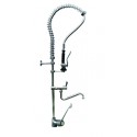 SHOWER UNIT + HALF PIPE TAP + MIXER WITH LONG OR SHORT LEVER