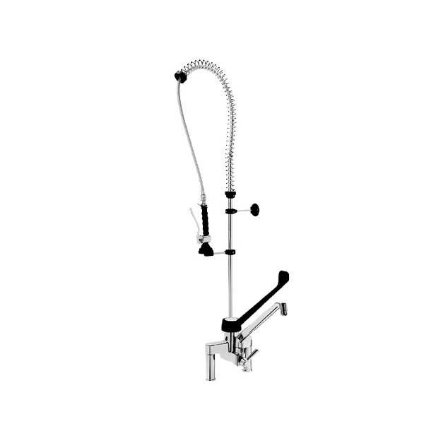 SHOWER UNIT + TWO-HOLE CLINIC LEVER