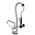 SHOWER GROUP \'\'MIGNON\'\' + RUB. HALF TUBE + MIXER LONG OR SHORT LEVER