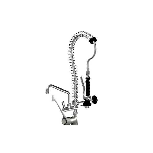 SHOWER GROUP \'\'MIGNON\'\' + RUB. HALF TUBE + MIXER LONG OR SHORT LEVER