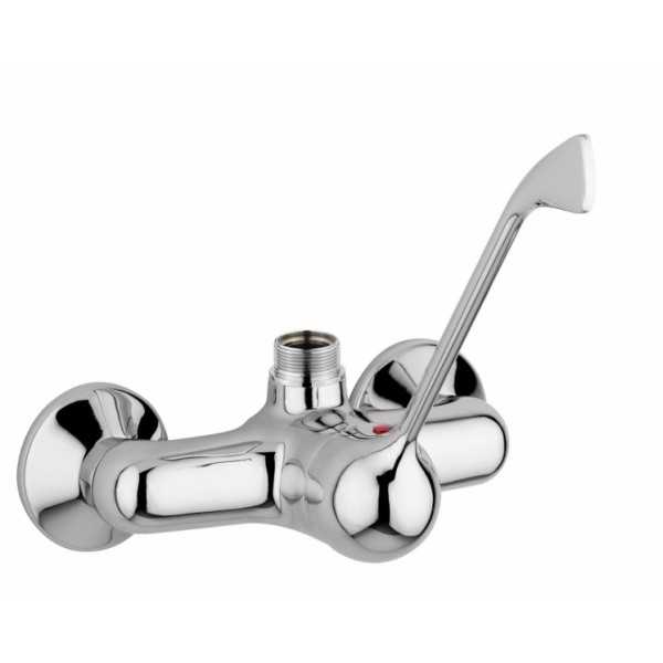 WALL MOUNTED MIXER WITH LEVER cm. 20 WITHOUT BARREL