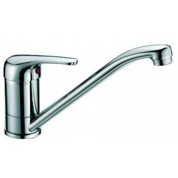 SINK MIXER WITH SHORT LEVER