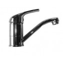 SINK MIXER WITH SHORT SPOUT AND SHORT LEVER