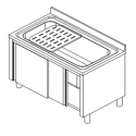 RECOVERY SINK AND POT WASHING CABINET DEPTH 60 CM