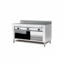 GAS PIE COOKER ON DAY STAINLESS STEEL COMPARTMENT 4