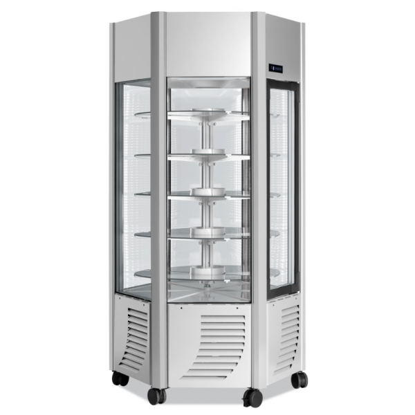 ERGE VENTILATED REFRIGERATED SHOWCASE - LED LINE 600 LITERS