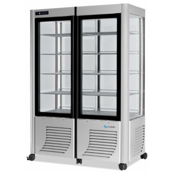 VENTILATED REFRIGERATED SHOWCASE 800F - LED LINE 800 LITERS