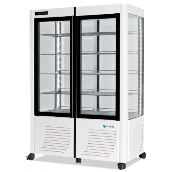 VENTILATED REFRIGERATED SHOWCASE 800F - LED LINE 800 LITERS