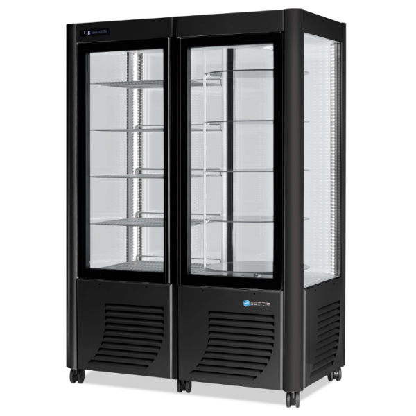 VENTILATED REFRIGERATED SHOWCASE 800G - LED LINE 800 LITERS