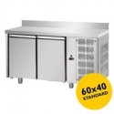 REFRIGERATED PASTRY TABLE 2 DOORS WITH BACKPACK