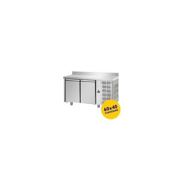 REFRIGERATED PASTRY TABLE 2 DOORS WITH BACKPACK