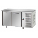 REFRIGERATED PASTRY TABLE 2 DOORS WITH STEEL WORKTOP