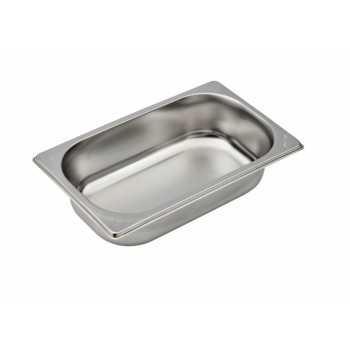 GASTRONORM PANS AISI 304 STAINLESS STEEL GN 1/4 (26