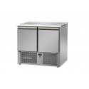 2 DOOR SALADETTE WITH STAINLESS STEEL LID