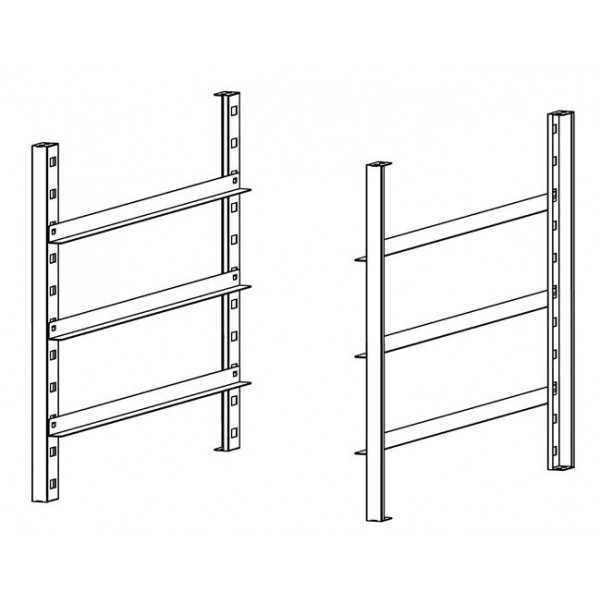 KIT PORTA TEGLIE PER SUPPORTO FORNO LINEA ST