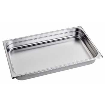 GASTRONORM PANS AISI 304 STAINLESS STEEL GN 1/1 (53 x 32