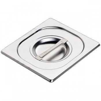 GASTRONORM LID STAINLESS STEEL AISI 304 GN 1/6 (17