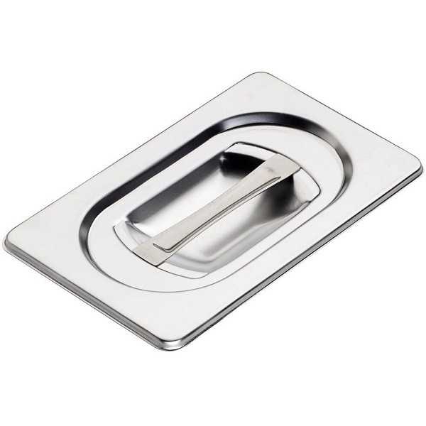 GASTRONORM LID STAINLESS STEEL AISI 304 GN 1/9 (17