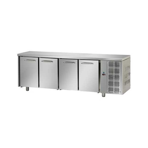 GN 1/1 LOW TEMPERATURE REFRIGERATED TABLE WITH 4 DOORS