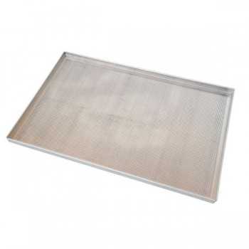 MICRO-PERFORATED ALUMINUM TRAY L.60 x D.40 x H.2