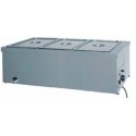 ELECTRIC COUNTERTOP BAIN MARIE WITH DRAIN TAP