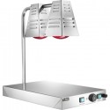 STAINLESS STEEL HOT TOP WITH INFRARED LAMPS