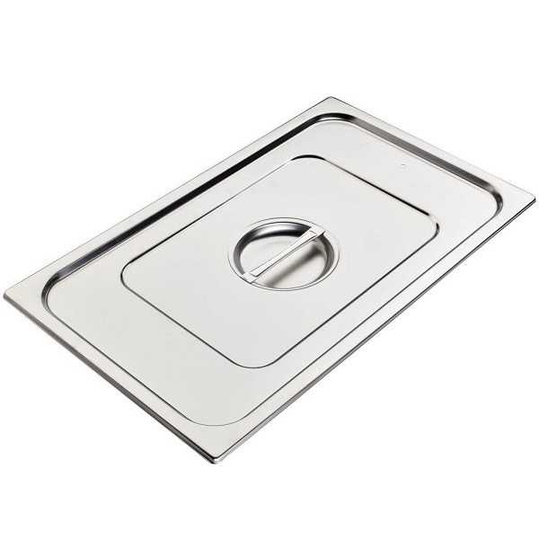 GASTRONORM LID STAINLESS STEEL AISI 304 GN 1/1 (53 x 32