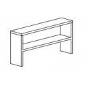 DOUBLE STAINLESS STEEL SUPPORT SHELF FOR TABLE