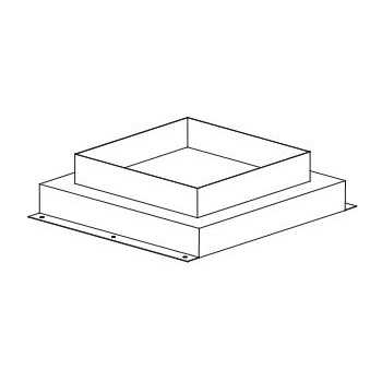 PLATE WITH SQUARE CONNECTION