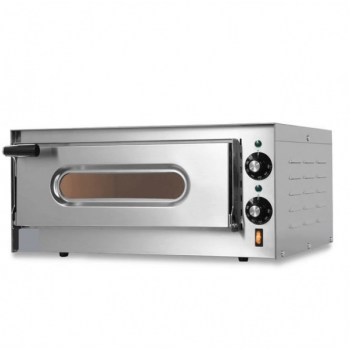 ELECTRIC PIZZA OVEN MECHANICAL CONTROL WITH 1 CHAMBER 1 PIZZA