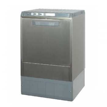 ELECTRONIC GLASSWASHER WITH SQUARE BASKET 40 x 40 cm