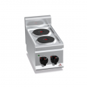 ELECTRIC COOKER WITH 2 ROUND TOP PLATES - 60 SERIES