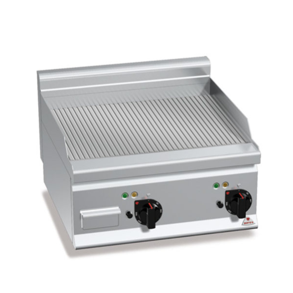 ELECTRIC RIBBED COUNTER GRIDDLE - L.60 x D.60 cm