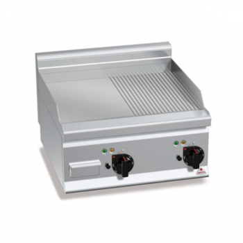 MIXED ELECTRIC GRIDDLE TOP - L.60 x D.60 cm