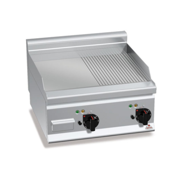 MIXED ELECTRIC GRIDDLE TOP - L.60 x D.60 cm