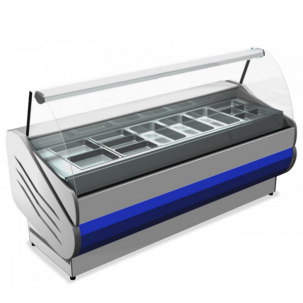 HEATED DISPLAY CASE BAIN-MARIE SALT 80