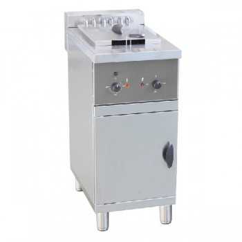 ELECTRIC FRYER ON CABINET - 25 Lt