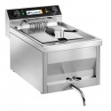 12 L ELECTRIC FRYER WITH DRAIN TAP