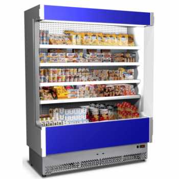 VULCANO REFRIGERATED WALL DISPLAY FOR CURED MEATS AND DAIRY PRODUCTS - DEPTH 80 cm