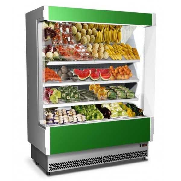 VULCANO REFRIGERATED WALL DISPLAY FOR FRUIT AND VEGETABLES - DEPTH 80 cm