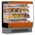 LIDO REFRIGERATED WALL DISPLAY FOR SALAMI AND DAIRY PRODUCTS - DEPTH 90 cm