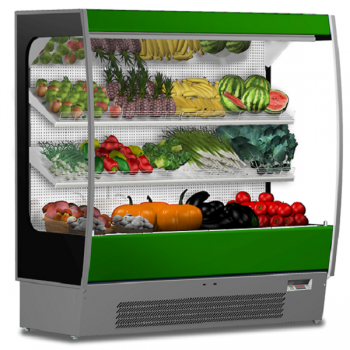 LIDO REFRIGERATED WALL DISPLAY FOR FRUIT AND VEGETABLES - DEPTH 90 cm