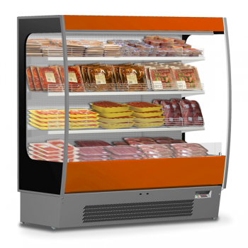 LIDO REFRIGERATED WALL DISPLAY FOR MEATS - DEPTH 90 cm